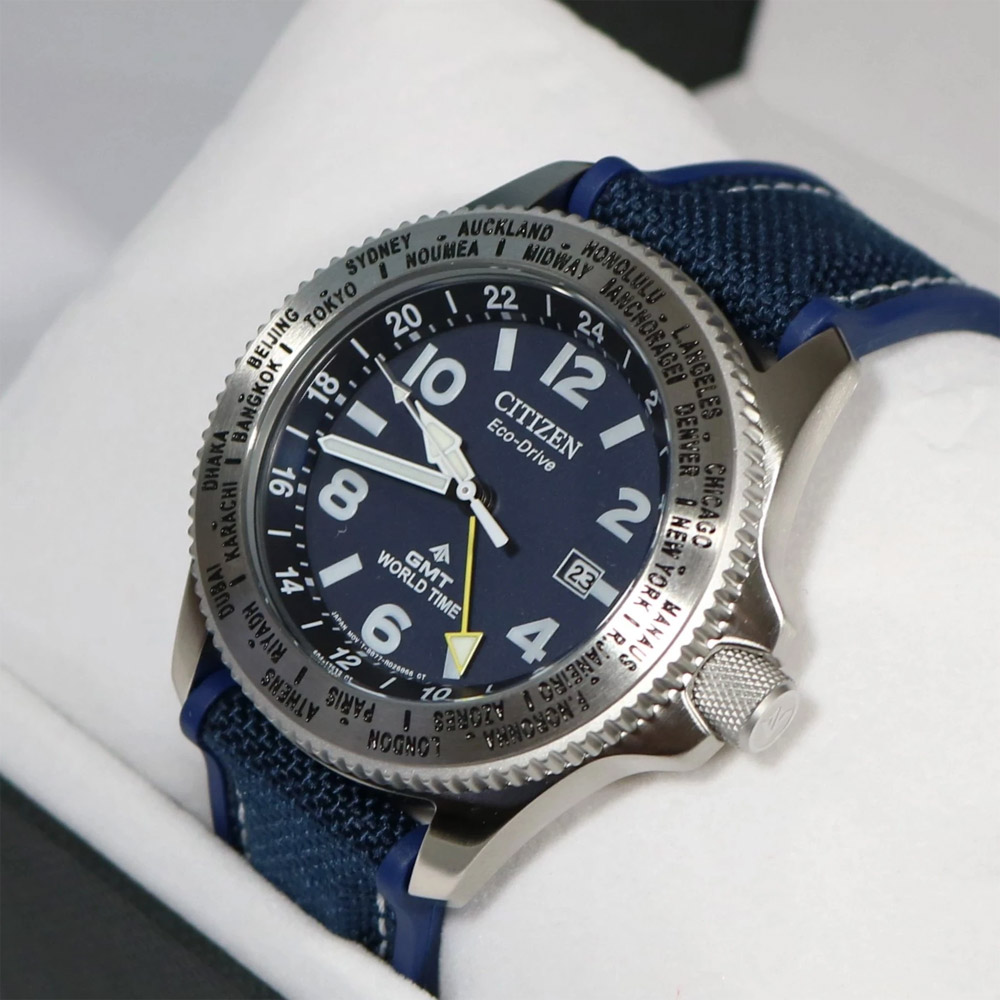นาฬิกาผู้ชาย สายผ้า รุ่น BJ7100-15L
